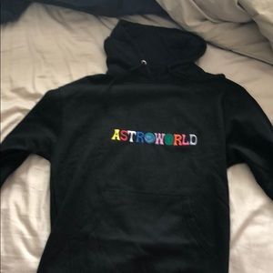 Large Astroworld Logo Hoodie Legit